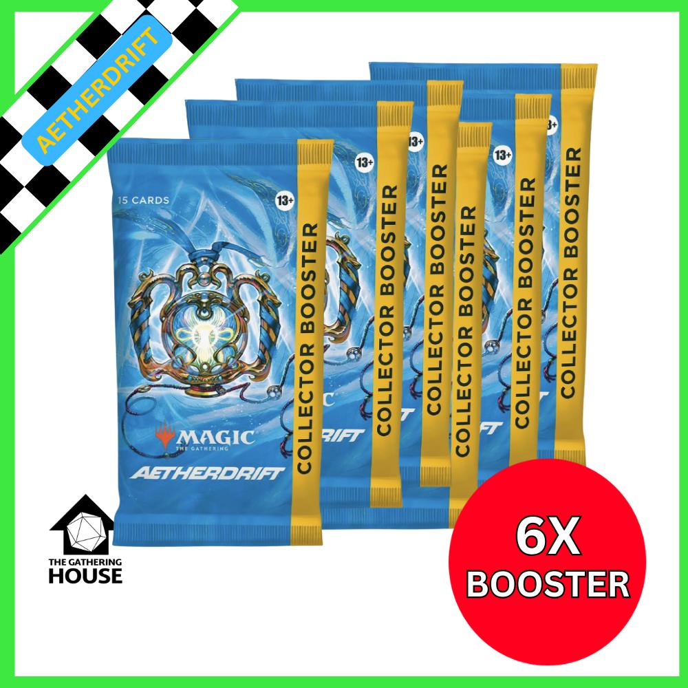1x - 3x - 6x Aetherdrift - Collector Booster Pack - Aetherdrift (DFT) - MTG - Magic the Gathering