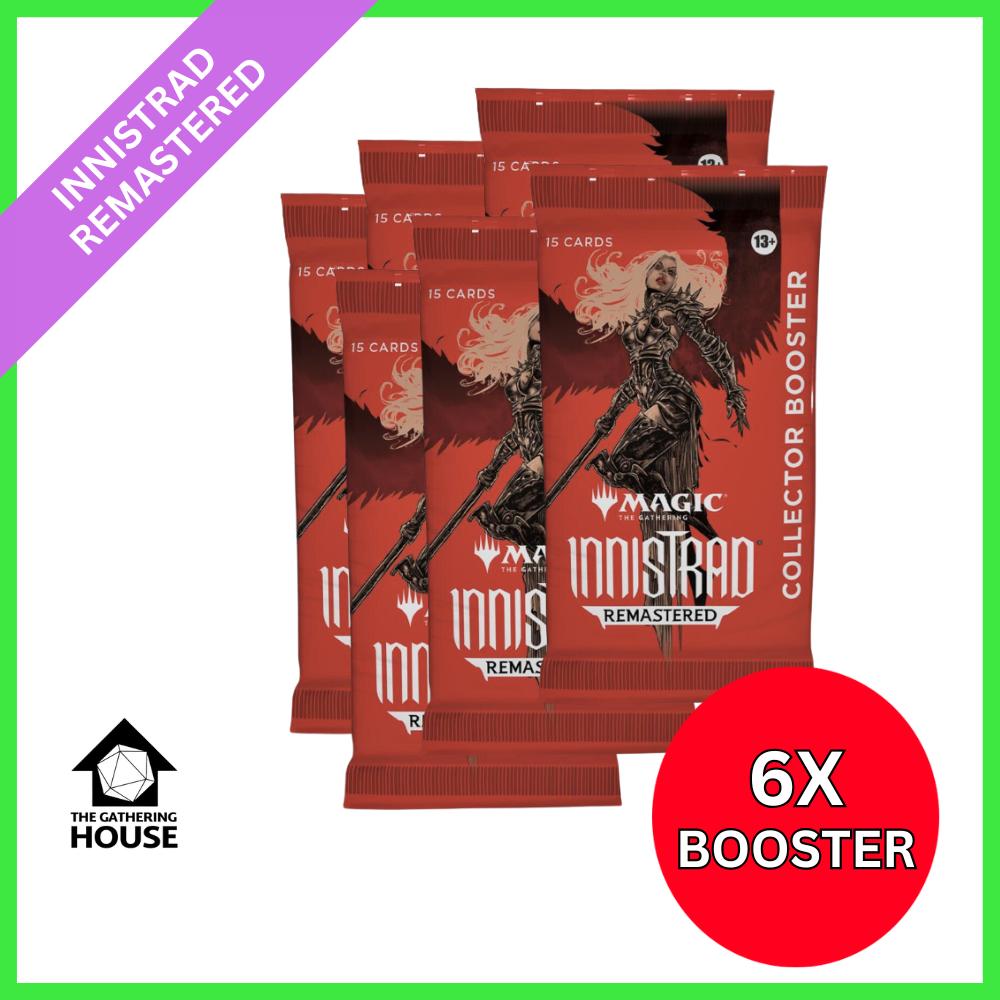 1x, 3x, 6x - Innistrad Remastered - Collector Booster Pack - Innistrad Remastered (INR) - MTG - Magic the Gathering