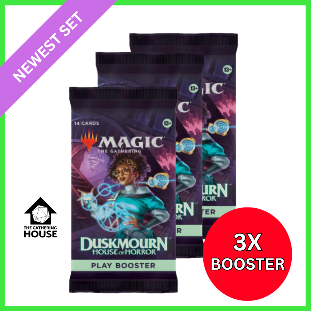 1x - 3x - 6x Duskmourn: House of Horror - Play Booster Pack (DSK) - MTG - Magic the Gathering