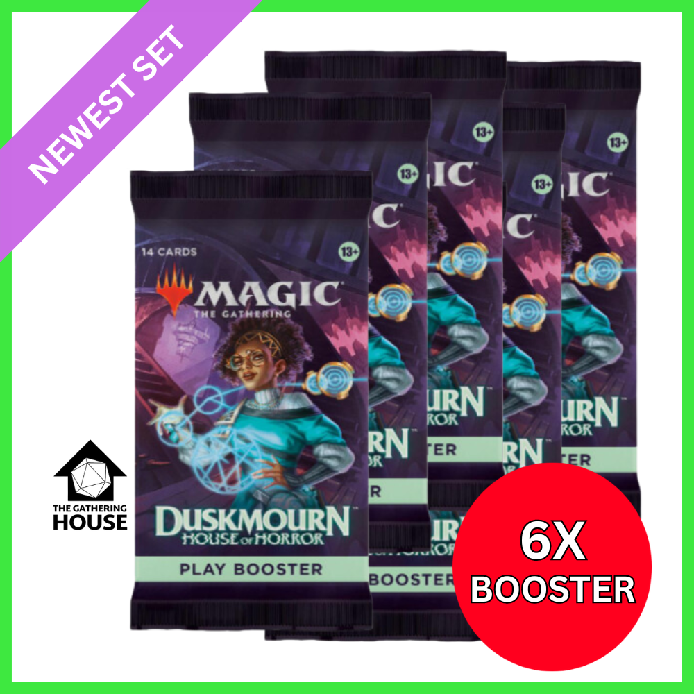 1x - 3x - 6x Duskmourn: House of Horror - Play Booster Pack (DSK) - MTG - Magic the Gathering