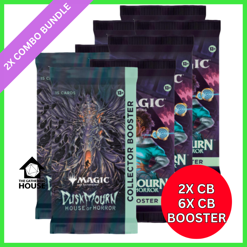 1x CB & 3x Play /2x CB & 6x Play - Duskmourn: House of Horror - Combo Pack - (DSK) MTG - Magic the Gathering