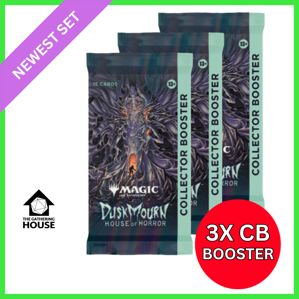 1x - 3x - 6x Duskmourn - Collector Booster Pack - (DSK) MTG - Magic the Gathering