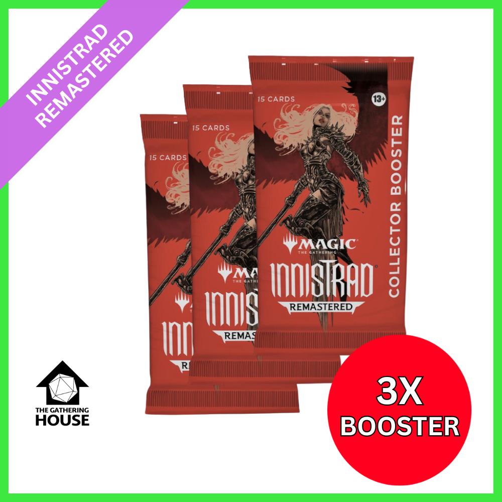 1x, 3x, 6x - Innistrad Remastered - Collector Booster Pack - Innistrad Remastered (INR) - MTG - Magic the Gathering