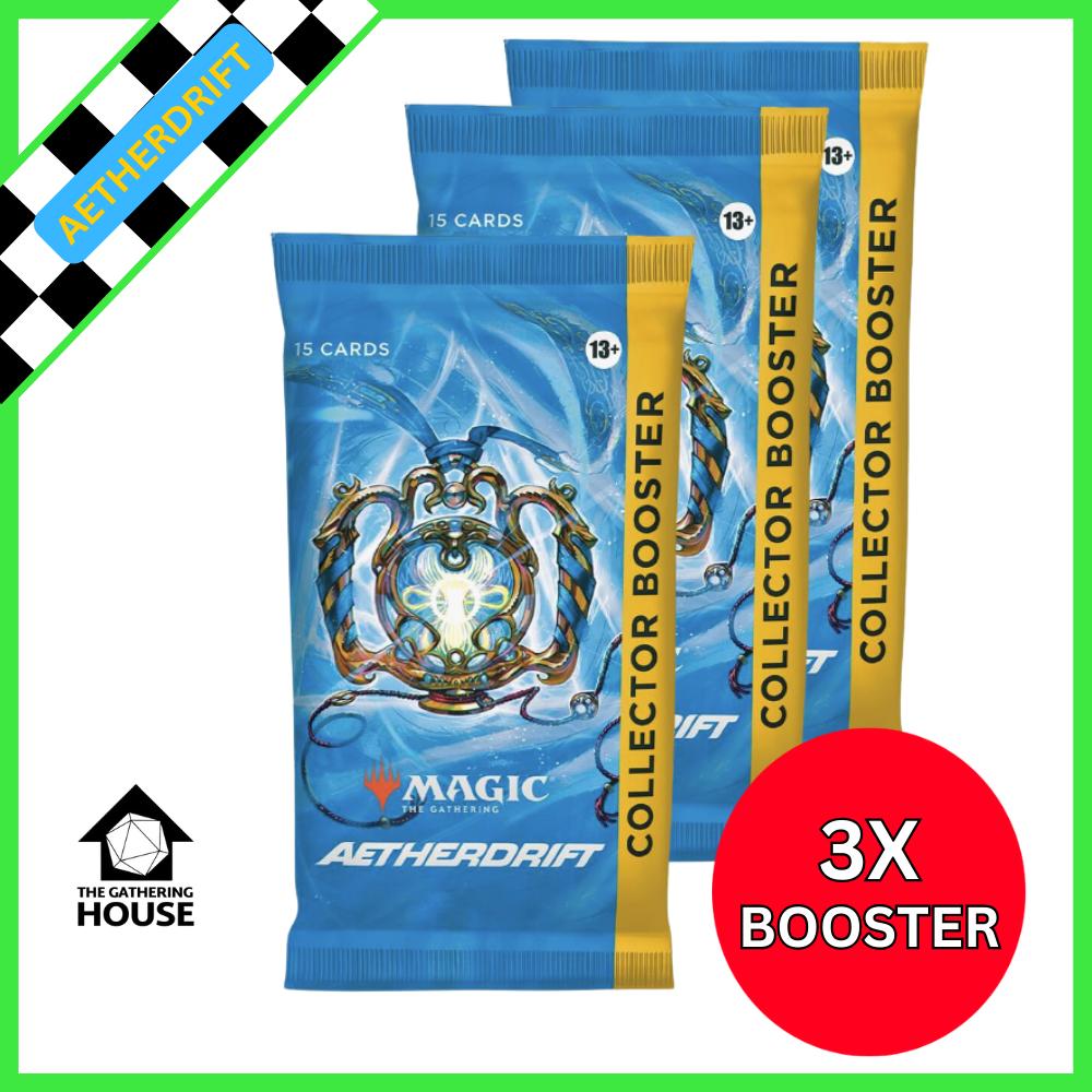 1x - 3x - 6x Aetherdrift - Collector Booster Pack - Aetherdrift (DFT) - MTG - Magic the Gathering