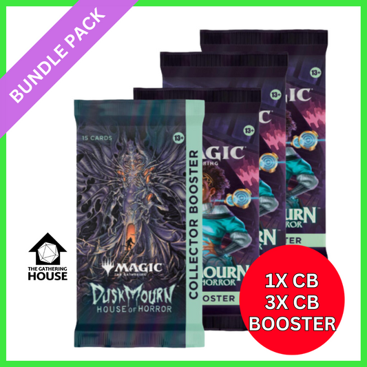 1x CB & 3x Play /2x CB & 6x Play - Duskmourn: House of Horror - Combo Pack - (DSK) MTG - Magic the Gathering